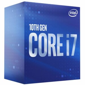 New Intel Core i7-10700 CPU 2.9GHz (4.8GHz Turbo) LGA1200 10th Gen 8-Cores 16-Threads 16MB 65W UHD Graphic 630 Retail Box 3yrs Comet Lake