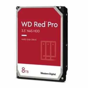 (LS) Western Digital WD Red Pro 8TB 3.5' NAS HDD SATA3 7200RPM 256MB Cache 24x7 300TBW ~24-bays NASware 3.0 CMR Tech 5yrs wty (LS> WD8005FFBX – Western Digital HAWD-RDP35-8TB 3.5' SATA HDD (Desktops) Product Image