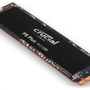 Crucial P5 Plus 2TB M.2 PCIe4 Gen4 NVMe SSD 6600/5000 MB/s R/W 1200TBW 720K/700K IOPS 2M hrs MTTF Full-Drive Encryption 5yrs
