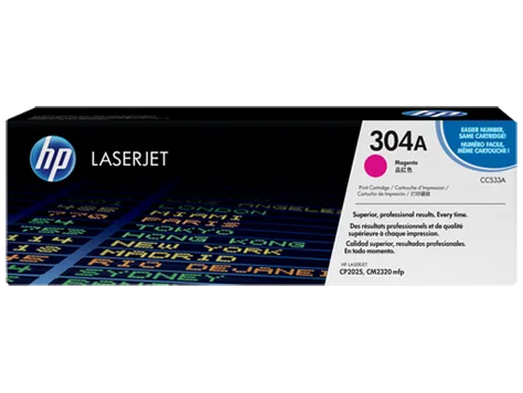 HPHP 304A MAGENTA TONER 2800 PAGE YIELD FOR CLJ CP2025 CM2320MFPLaser Toner