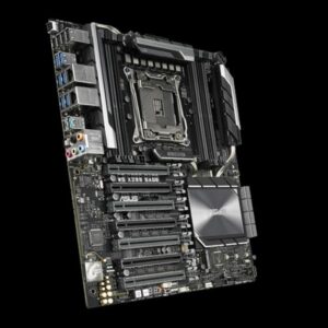 Intel LGA 2066 CEB motherboard with quad-strength graphics supports