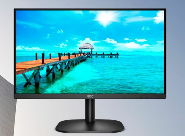 The 23.8" 24B2XDA display delivers a simple high-quality experience that is ideal for both the modern office user and home user. The IPS panel in Full HD (1920 x 1080@75Hz) resolution offers crisp visuals and good color consistency across with viewing angles. With a slim and 3-sided frameless design