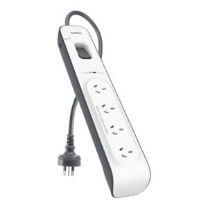Belkin 4 - Outlet Surge Protection Strip with 2M Power Cord (BSV400au2M)
