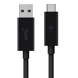 Belkin 3.1 USB-A to USB-C™ Cable (USB Type-C™) - Black (F2CU029bt1M-BLK)