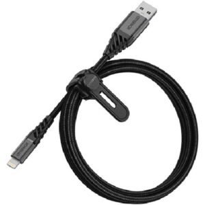 OtterBox Lightning to USB-A Cable 1M - Premium - Dark Ash Black (78-52643)