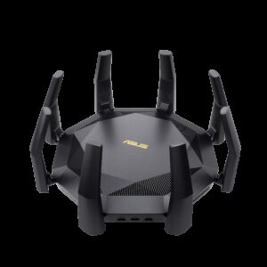 ASUS RT-AX89X 12-stream AX6000 Dual Band WiFi 6 (802.11ax) Router supporting MU-MIMO and OFDMA technology