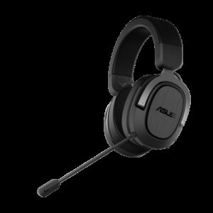 ASUS TUF Gaming H3 Wireless gaming headset features 2.4 GHz connection via a USB-C dongle