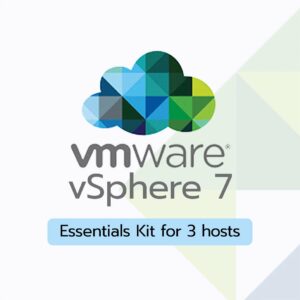 LENOVO - VMware vSphere 7 Essentials Kit for 3 hosts (Max 2 processors per host) License