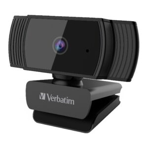 Verbatim Webcam HD 1 080P Auto Focus - Black