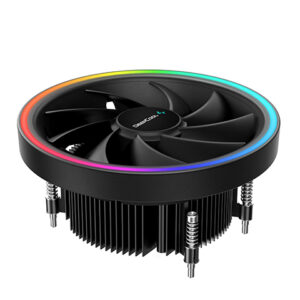 Deepcool UD551 ARGB CPU Cooler is an efficient top flow cooling solution for AMD sockets equipped with a high performance 136mm fan and an ARGB LED ring with motherboard sync support.