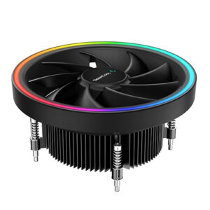 Deepcool UL551 ARGB CPU Cooler is an efficient top flow cooling solution for Intel sockets equipped with a high performance 136mm fan and an ARGB LED ring with motherboard sync support.