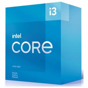 New Intel Core i3-10105F CPU 3.6GHz (4.3GHz Turbo) LGA1200 10th Gen 4-Cores 8-Threads 6MB 65W Graphic Card Required Retail Box 3yrs Comet Lake