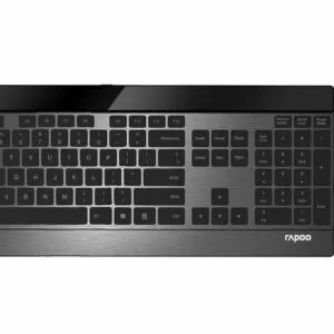 RAPOO 9900M Multi-mode Wireless Ultra-slim Keyboard & Mouse - Bluetooth 4.0