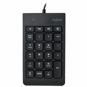 RAPOO K10 Wired Numeric NumberPad Keyboard -  Spill Resistant Design