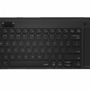 RAPOO K2800 Wireless Keyboard with Touchpad  Entertainment Media Keys -  2.4GHz