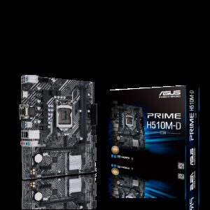 ASUS PRIME H510M-D/CSM Intel® H510 (LGA 1200) micro ATX motherboard with PCIe 4.0