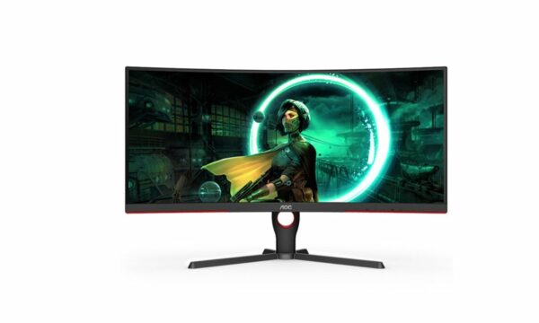 AOC 31.5” Curved Gaming Monitor with Quad HD 2560 x 1440 resolution delivers stunning visuals and world-class responsiveness