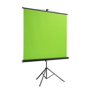 The BGS01-106 Green Screen Backdrop Tripod Stand is perfect for nearly any green screen video/image backgrounds for gaming