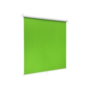 The BGS02-92 Wall-Mounted Green Screen Backdrop is perfect for fixed locations using green screen video/image backgrounds for gaming