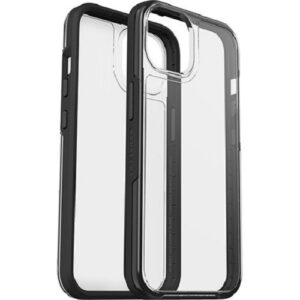 LifeProof SEE Case for Apple iPhone 13 - Black Crystal (Clear/Black) (77-85650)
