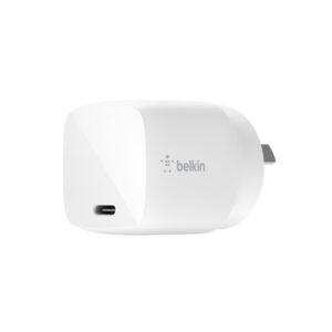Belkin BOOST↑CHARGE™ 30W USB-C PD GaN Wall Chargerr - White (WCH001auWH)