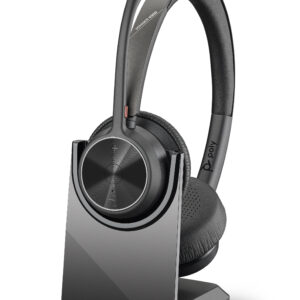 Voyager 4320 UC Stereo Bluetooth Headset with Charge Stand