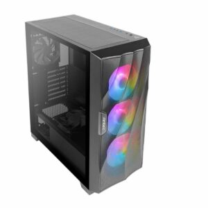 The DF700 FLUX mid-tower gaming case is well equipped with an industry-leading design of advanced ventilation