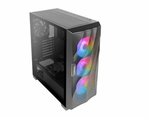 The DF700 FLUX mid-tower gaming case is well equipped with an industry-leading design of advanced ventilation