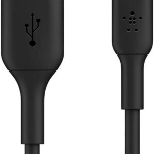 Belkin BOOST↑CHARGE™ Lightning to USB-A Cable (3m / 9.8ft) - Black (CAA001bt3MBK)