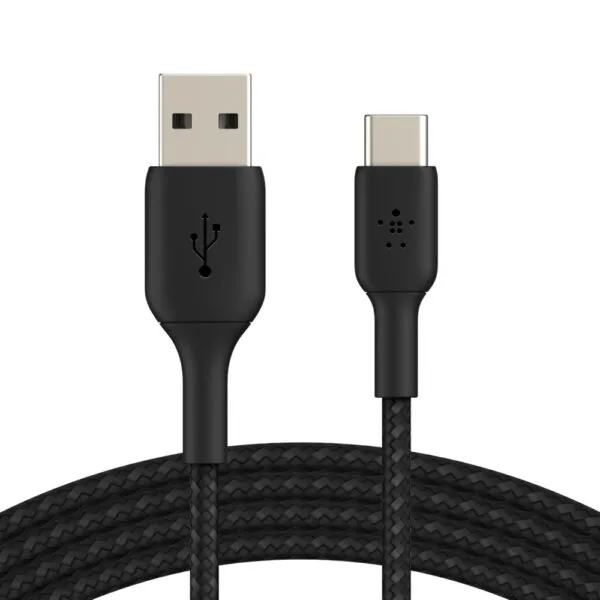 Belkin BoostCharge Braided USB-C to USB-A Cable (3M)