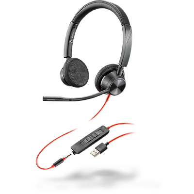 Blackwire 3325 UC Stereo Corded Headset