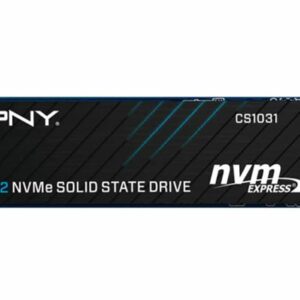 PNY CS1031 256GB NVMe SSD M.2 Gen3x4 1700MB/s 1500MB/s R/W 380TBW 2M hrs MTBF 5yrs wty