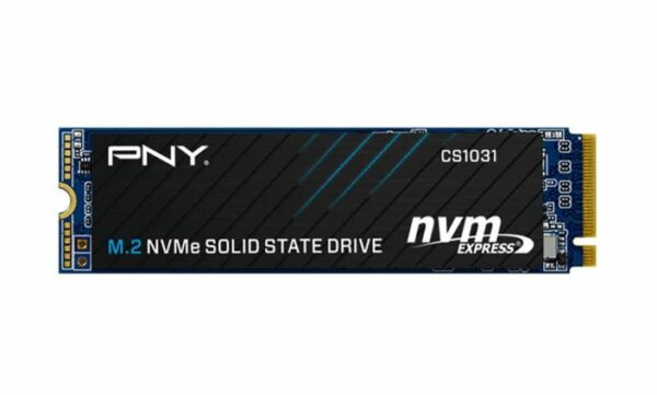 PNY CS1031 256GB NVMe SSD M.2 Gen3x4 1700MB/s 1500MB/s R/W 150TBW 2M hrs MTBF 5yrs wty