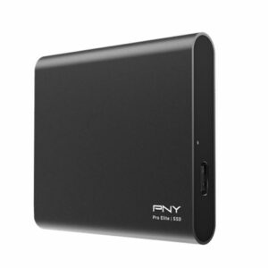 PNY Pro Elite 500GB USB 3.1 Gen 2 Type-C Portable SSD 865MB/s 875MB/s R/W