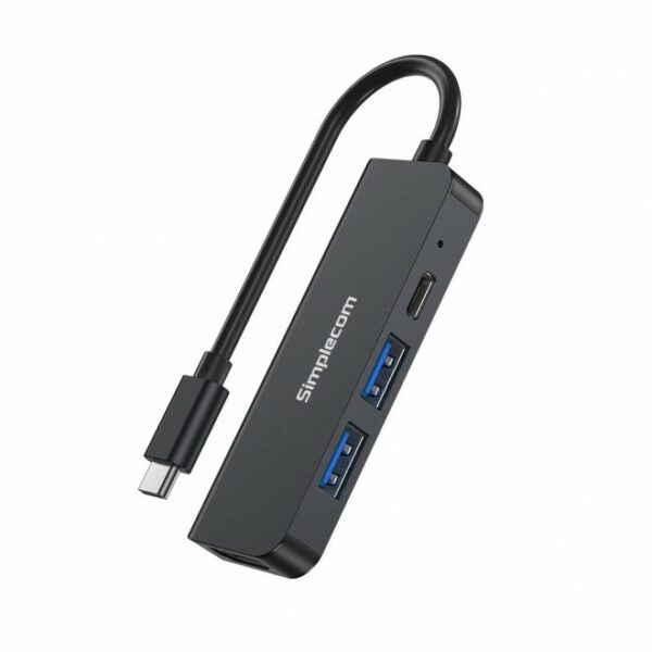 Simplecom CH540 USB-C 4-in-1 Multiport Adapter Hub USB 3.0 HDMI 4K PD.