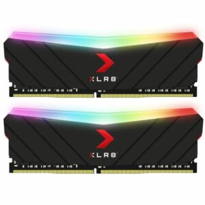 PNY XLR8 16GB (2x8GB) DDR4 UDIMM 4000Mhz RGB CL18 1.35V Dual Black Heat Spreader Gaming Desktop PC Memory