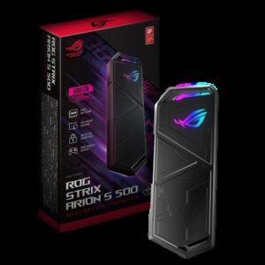 ASUS ROG STRIX ARION S500 With 500GB SSD Built-In (Seagate Firecuda 510)