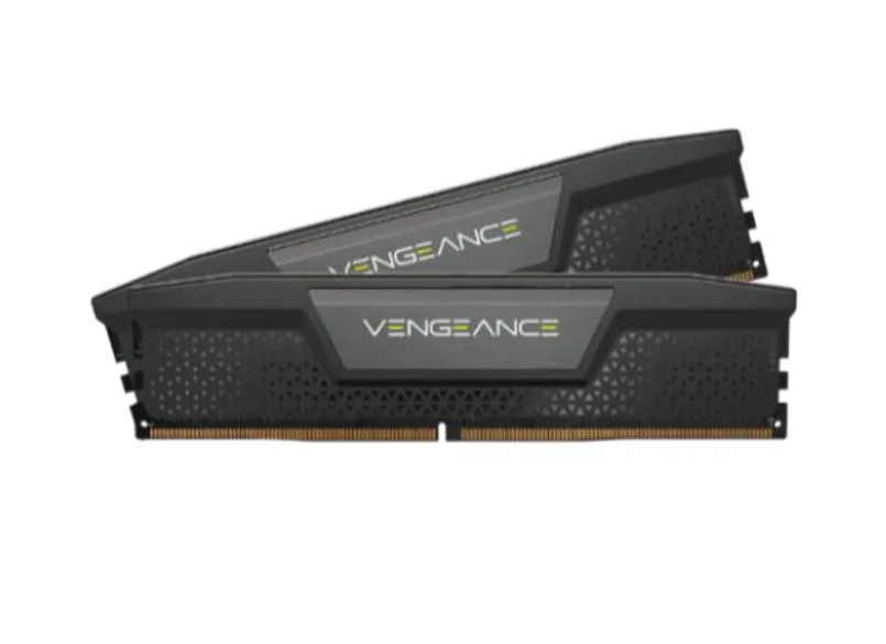 Corsair Vengeance 32GB (2x16GB) DDR5 UDIMM 5200Mhz C40 1.25V Black Desktop PC Gaming Memory – Corsair MECMD5-V2X16G52C40 DDR5 UDIMM (Desktop) Product Image