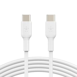 Belkin BOOST↑CHARGE™ USB-C to USB-C Cable (2m / 6.6ft) - White (CAB003bt2MWH)