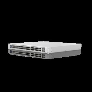 The Switch Enterprise 48 PoE (USW Enterprise 48 PoE) is a fully managed switch with (48) 2.5GbE