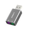 Shop for USMB-XAD-UAXMMBEAT - available at Go Tech Deals mbeat® Elite USB to 3.5mm Audio and Microphone Adapter - Add Headphone Audio Jack to USB-A Computers