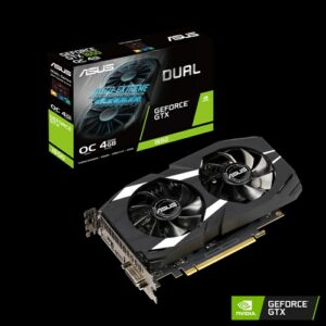 ASUS Dual GeForce® GTX 1650 OC edition 4GB GDDR5 is your ticket into PC gaming.