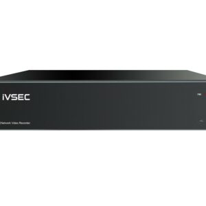 IVSEC NR564EXB NVR 64 CHANNELS 2 Ethernet PORTS 8 BAYS H265  2 4K HDMI