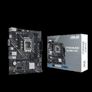 ASUS PRIME H610M-K D4 Intel® H610 (LGA 1700) mic-ATX motherboard with DDR4