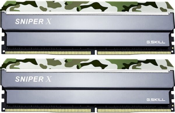 G.SKILL Sniper X series is the latest DDR4 memory engineered for the ultimate gaming experience