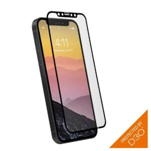 EFM ScreenSafe Screen Armour for Apple iPhone 12 Pro Max - Clear/Black (EFSGDAE182IF)