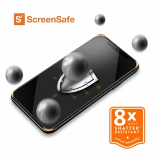 EFM ScreenSafe Screen Armour for Apple iPhone 12 Mini - Clear/Black (EFSGDAE180IF)