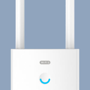 The GWN7660LR is a long-range 802.11ax Wi-Fi 6 access point designed to provide next generation network coverage for indoor and outdoor environments.