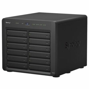The 12-bay Synology DiskStation DS2422+ is a capable choice for small and medium businesses with large storage