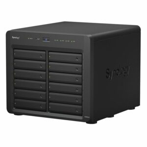 The 12-bay Synology DS3622xs+ is a powerhouse NAS capable of fitting into small and medium business environments with intensive and multi-user workloads. Its high capacity